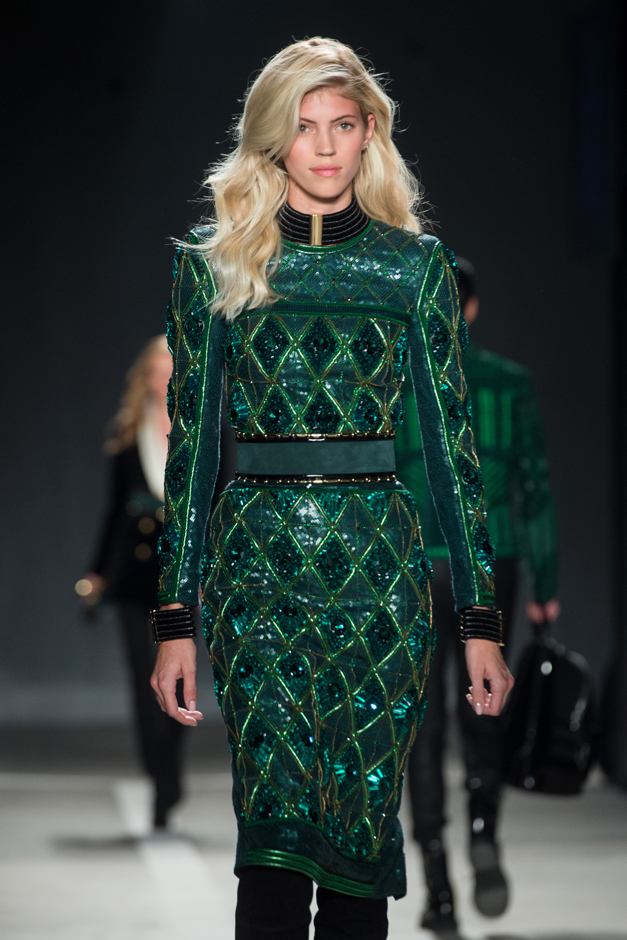 BALMAIN X H&M Collection Launch Runway Empire Images Media